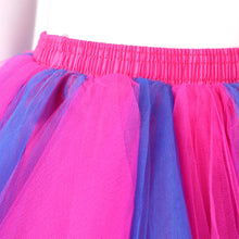 Load image into Gallery viewer, Women Princess Midi Fairy Tulle Skirt Ballet Dance Tutu Fluffy Skirts Womens Lolita Petticoat Femme Party Puffy Skirts Adult