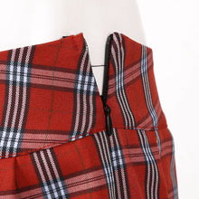 Load image into Gallery viewer, Women Sexy Lady Plaid Skirt Schoolgirl Sleepwear Mini Skirts Night Preppy Scottish Grid Pleated Miniskirt Fancy Parties Clubwear