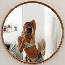 Load image into Gallery viewer, Women Sexy Lingerie Floral Embroidery Erotic Underwear Set Lace Transparent Brief Sets Fancy Underwire Bra Garters and Thongs