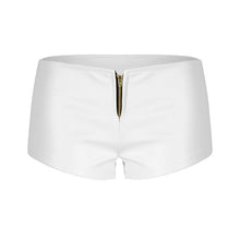 Load image into Gallery viewer, Women Sexy Nightclub Dance Shorts Low Waist Shiny Faux Leather Shorts Sexy Slim Pole Dance Clubwear Hot Mini Shorts Leggings