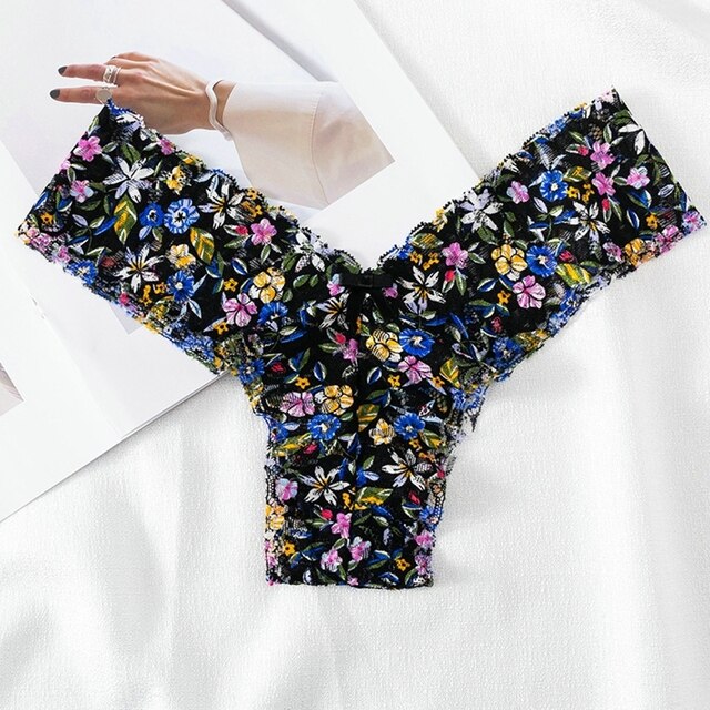 Women Sexy Panties Intimates Underwear Mid Waist Cotton Briefs Female Temptation Breathable Lingerie Ultra Thin Underpants