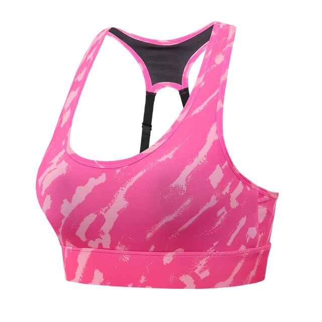 Women Sexy Wireless Sports Bra Vest Adiustable Tops Beauty Back Push Up Workout Brassiere Breathable Running Fitness Sportwear