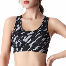 Load image into Gallery viewer, Women Sexy Wireless Sports Bra Vest Adiustable Tops Beauty Back Push Up Workout Brassiere Breathable Running Fitness Sportwear