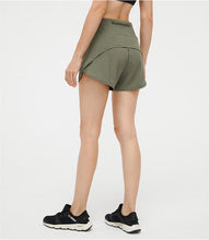 Load image into Gallery viewer, Women Shorts Back Zipper Pockeks Sports Shorts Running Short Linner Exercise Workout Training Shorts Free Shipping