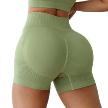 Load image into Gallery viewer, Women Shorts High Waist Yoga Short Breathable Scrunch Butt Workout Short Tights Push Up Legging Cycling Running Shorts Gym Cloth