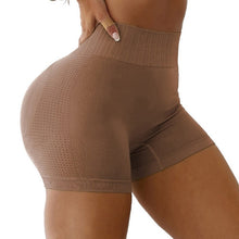 Load image into Gallery viewer, Women Shorts High Waist Yoga Short Breathable Scrunch Butt Workout Short Tights Push Up Legging Cycling Running Shorts Gym Cloth