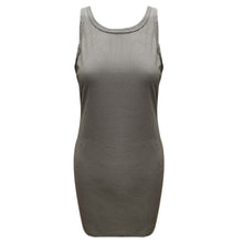 Load image into Gallery viewer, Women Sleeveless Bodycon Dress Stretchy Ribbed Sexy Tank Dress Solid Party Nightclub Wrap Female Dress S-2XL