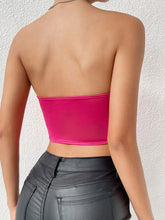 Load image into Gallery viewer, Women Sleeveless Summer Sexy White Corset Crop Top Fashion Backless Diamond Crop Fishbone Wrapped Elegant Tank Top 2023