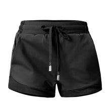 Load image into Gallery viewer, Women Sport Shorts Comfortable Breathable Quick Dry Elastic Waistband High Waist Fitness Gym Workout Running  Short Pants
