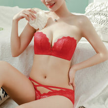 Load image into Gallery viewer, Women Strapless Bra Seamless Sexy Push Up Bra Invisible Lingerie Non-slip Bralette Top bh Comfort 1/2 Cup Underwear