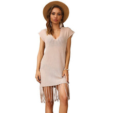 Load image into Gallery viewer, Women Summer Beach Wear 2021Crochet Dress Swimsuit Coverups Swimwear Sexy Bathing Suits Mesh Cover Up