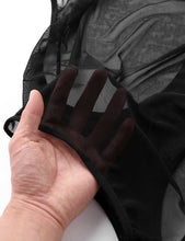 Load image into Gallery viewer, Women Summer Teddies Catsuit See Through Sheer Sexy Mesh Lingerie Bodysuit Spaghetti Straps Backless Leotard One Piece Underwear