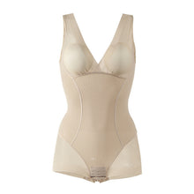 Load image into Gallery viewer, Women Summer Ultra Thin Traceless Bodysuit Conjoined Abdominal Corset Women&#39;s Postpartum Correction Beauty Shaping Underwear