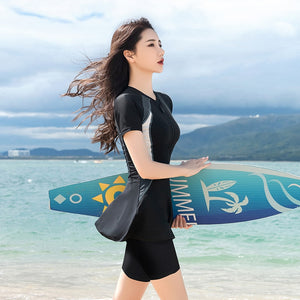 Women Swimsuit Plus Size Swimwear 2023 New One Piece Bathing Suit With Skirt Ropa Mujer Verano Conservative Beachwear