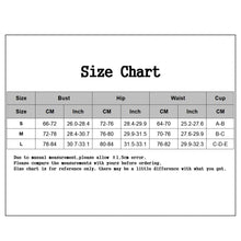 Load image into Gallery viewer, Women Swimsuit Solid Color One Piece Beachwear Padded Underwire Drawstring Swimwear for Swimming one piece bikini push up woman