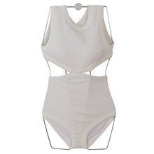 Load image into Gallery viewer, Women Swimwear One Piece Swimsuit Solid Beach Wear High Neck Bathing Suit sexy Monokini Beachwear 2021 New Maillot For Asian