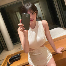 Load image into Gallery viewer, Women Swimwear One Piece Swimsuit Solid Beach Wear High Neck Bathing Suit sexy Monokini Beachwear 2021 New Maillot For Asian