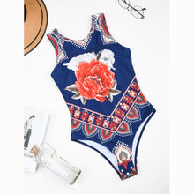 Load image into Gallery viewer, Women Swimwear Pop Art One Piece Swimsuit Female Monokini Swimming Suits Bathing Suits Print Swimsuits For Women Swimwear Beach