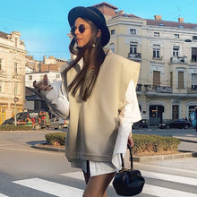 Load image into Gallery viewer, Women Tops Sleeveless Tank Tops Hoodie  Shirts with Pockets Hoodie Vest Workout Loose  Pullover Casual Top Sweatshirts Hoodies