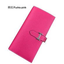 Load image into Gallery viewer, Women Wallet Genuine Leather Long Fashion Brand Purse Ladies Card Bag For Women 2021  Clutch Female Purse Money Clip Wallet