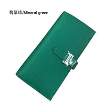 Load image into Gallery viewer, Women Wallet Genuine Leather Long Fashion Brand Purse Ladies Card Bag For Women 2021  Clutch Female Purse Money Clip Wallet