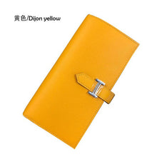 Load image into Gallery viewer, Women Wallet Genuine Leather Long Fashion Brand Purse Ladies Card Bag For Women 2021  Clutch Female Purse Money Clip Wallet