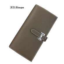Load image into Gallery viewer, Women Wallet Genuine Leather Long Fashion Brand Purse Ladies Card Bag For Women 2021  Clutch Female Purse Money Clip Wallet