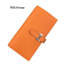 Load image into Gallery viewer, Women Wallet Genuine Leather Long Fashion Brand Purse Ladies Card Bag For Women 2021  Clutch Female Purse Money Clip Wallet