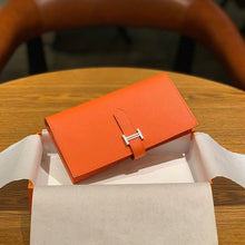 Load image into Gallery viewer, Women Wallet Genuine Leather Long Fashion Brand Purse Ladies Card Bag For Women 2021  Clutch Female Purse Money Clip Wallet