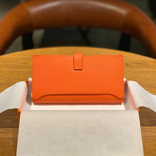 Load image into Gallery viewer, Women Wallet Genuine Leather Long Fashion Brand Purse Ladies Card Bag For Women 2021  Clutch Female Purse Money Clip Wallet