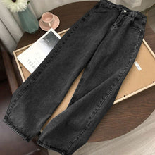Load image into Gallery viewer, Women jeans Ripped Straight Baggy Vintage High Waist Denim Distressed Streetwear 2021 Female mom jeans woman high waist pants