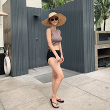 Load image into Gallery viewer, Women&#39;s Bikini Set Padded High Neck Biquini High Waist Swimwear Swimsuit High Quality Beach Suit 2020 Koren Design