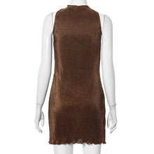 Load image into Gallery viewer, Women &#39;s Dress Cross Halter Off Shoulder Woman Robe Fungus Female Mini Dress Summer Women Clothes Fashion Woman Party Vestidos