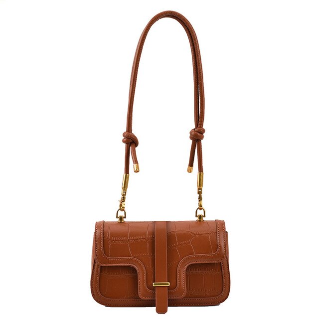 Women's Fashion Shoulder Bag Stone Pattern Women's Mobile Bag Winter New Crossbody Bag Wallet Mini Women's Bag