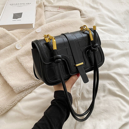 Women's Fashion Shoulder Bag Stone Pattern Women's Mobile Bag Winter New Crossbody Bag Wallet Mini Women's Bag