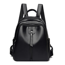 Load image into Gallery viewer, Women&#39;s Good Qualited Backpack 2022 In Trend Brand Luxury Small PU Leather Backpack Female Simple Back Pack Designer Fashion