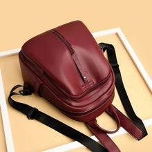 Load image into Gallery viewer, Women&#39;s Good Qualited Backpack 2022 In Trend Brand Luxury Small PU Leather Backpack Female Simple Back Pack Designer Fashion