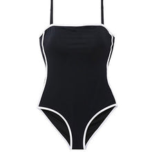 Load image into Gallery viewer, Women&#39;s One Piece Swimwear Summer Beach Bathing Suit Solid Monokini Backless Swimsuit Padded Beachwear Korea Style