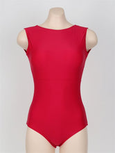 Load image into Gallery viewer, Women&#39;s One Piece Swimwear Summer Beach Bathing Suit Solid Monokini Open Back Swimsuit Padded Beachwear Korea Style