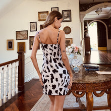 Load image into Gallery viewer, Women&#39;s Satin Nightdress Cute Nighty Sexy Chemise Comfy Sleepwear Female Nightgown Soft Homedress