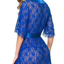 Load image into Gallery viewer, Women&#39;s  Sexy Hollow Pajamas Suit Lace Black Sexy Pajamas Plus Size Lingerie Lace Lingerie Sexy Costumes Exotic Lingerie Erotic