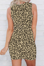 Load image into Gallery viewer, Women’s Sexy Summer Solid Color Bodycon Dress Fashion Tie Knot Cut Out Wrap Mini Dress Short Dress