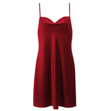 Load image into Gallery viewer, Women&#39;s Shirt Sexy Sleepwear Sleep Dress Solid  Spaghetti Strap Sleeveless Party Dress Night Dress For Women Lingerie