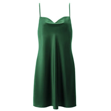 Load image into Gallery viewer, Women&#39;s Shirt Sexy Sleepwear Sleep Dress Solid  Spaghetti Strap Sleeveless Party Dress Night Dress For Women Lingerie