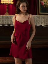 Load image into Gallery viewer, Women&#39;s Shirt Sexy Sleepwear Sleep Dress Solid  Spaghetti Strap Sleeveless Party Dress Night Dress For Women Lingerie