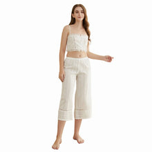 Load image into Gallery viewer, Women&#39;s Sleepwear Short Set Silk Sexy Pijamas for Women Pajama Set Sweet Soft Comfortable Short Sleeve Nighties Summer Pijama