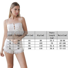 Load image into Gallery viewer, Women&#39;s Sleepwear Short Set Silk Sexy Pijamas for Women Pajama Set Sweet Soft Comfortable Short Sleeve Nighties Summer Pijama