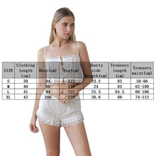 Load image into Gallery viewer, Women&#39;s Sleepwear Short Set Silk Sexy Pijamas for Women Pajama Set Sweet Soft Comfortable Short Sleeve Nighties Summer Pijama