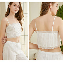 Load image into Gallery viewer, Women&#39;s Sleepwear Short Set Silk Sexy Pijamas for Women Pajama Set Sweet Soft Comfortable Short Sleeve Nighties Summer Pijama