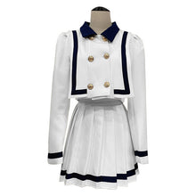 Load image into Gallery viewer, Women&#39;s Suit Double-breasted Jacket + High-Waist A-Line Pleated Skirt Two-piece Suit/Sets M-4XL Female Sets